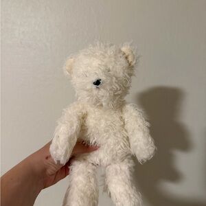 Jellycat Cream White Curly Teddy Bear Plush